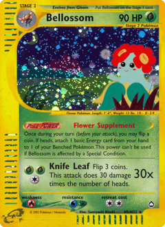 Carte Pokémon Joliflor #H05 — Aquapolis