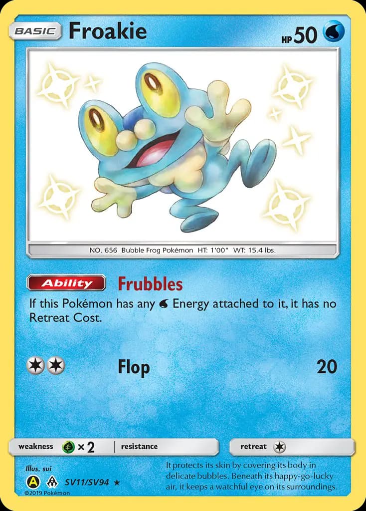 Froakie #SV11 — Hidden Fates