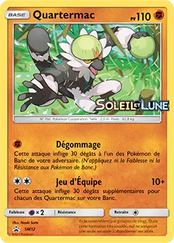 Carte Pokémon Quartermac #SM12 — Promos Soleil et Lune