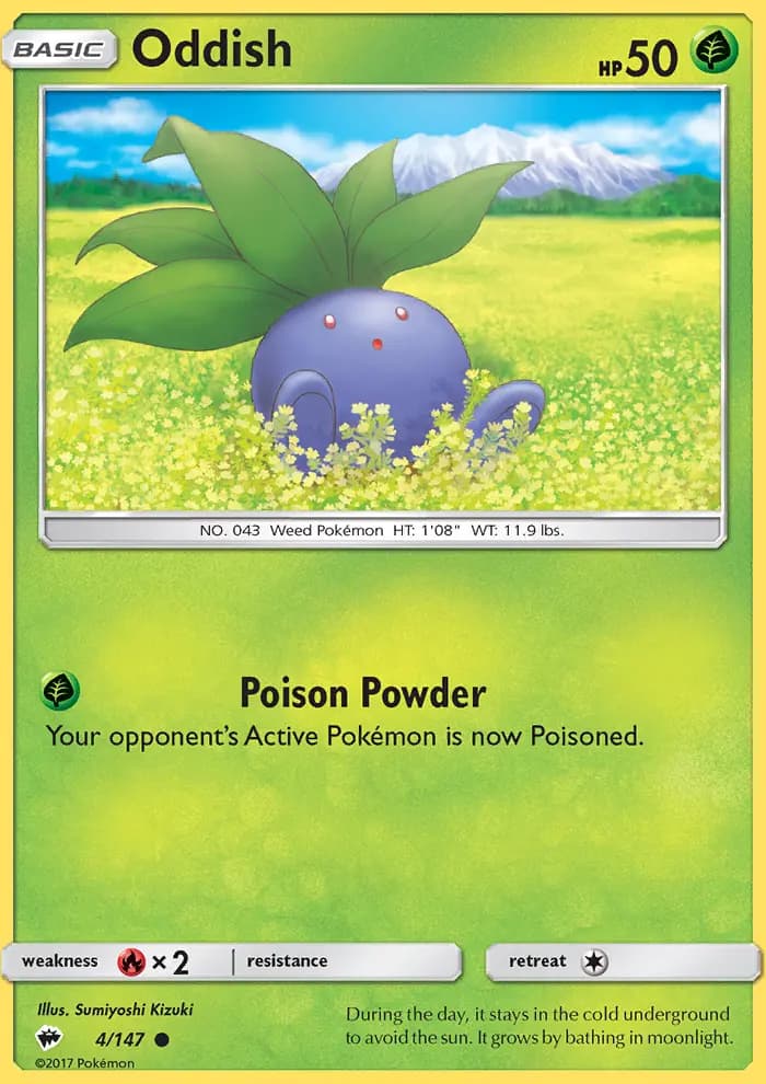 Oddish #4 — Burning Shadows