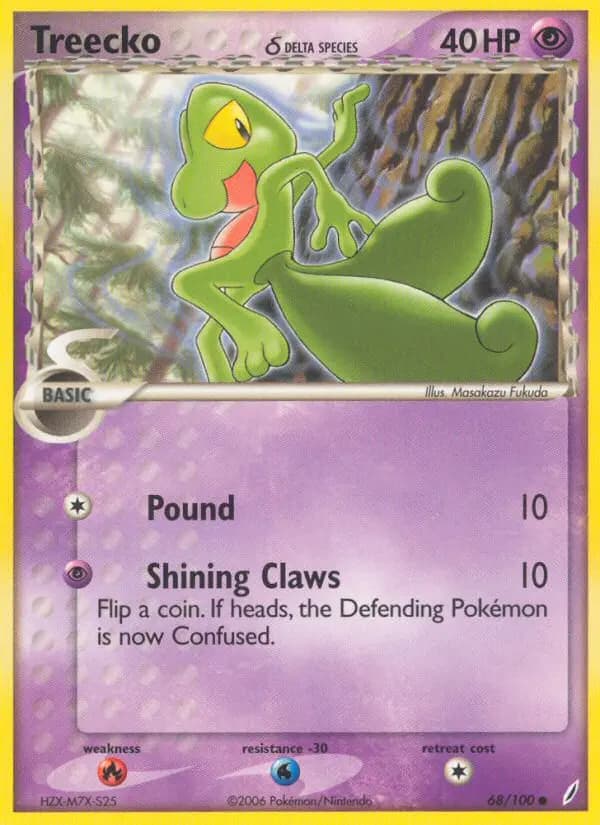 Treecko δ #68 — Crystal Guardians