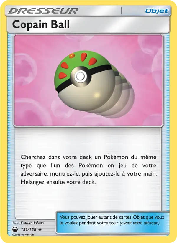 Carte Pokémon Copain Ball #131 — Tempête Céleste