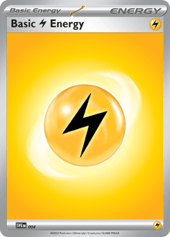 Carte Pokémon Énergie Electrik #004 — Énergies Écarlate et Violet