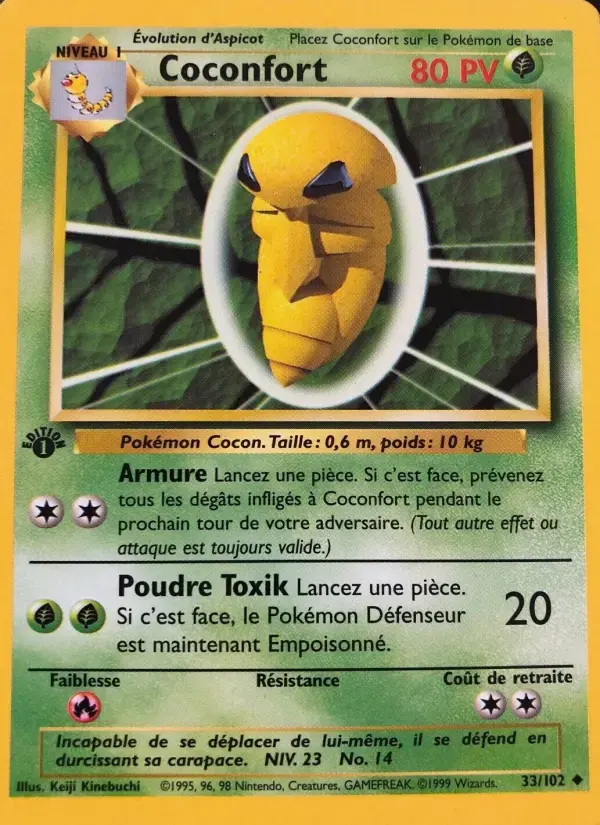 Carte Pokémon Coconfort #33 — Set de Base