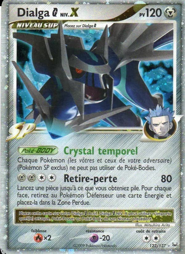 Carte Pokémon Dialga  #122 — Platine