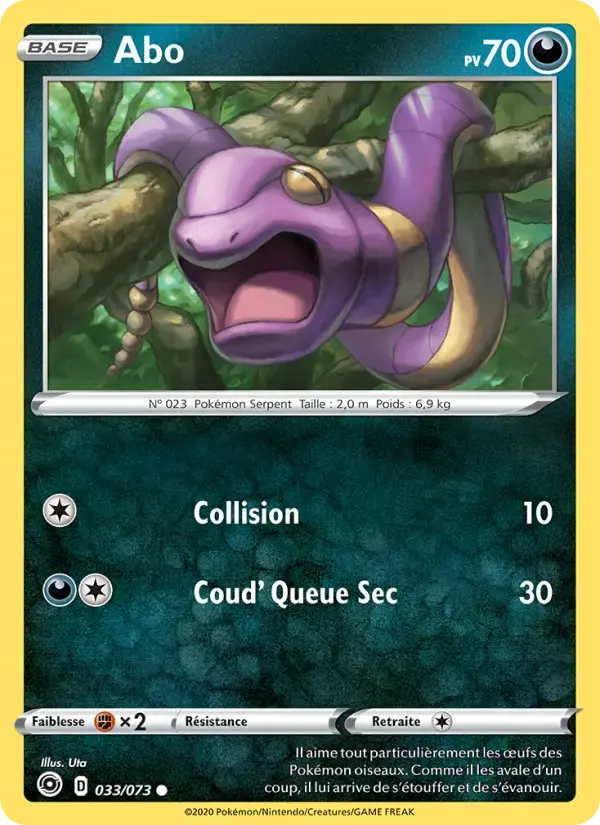 Carte Pokémon Abo #33 — La Voie du Maître