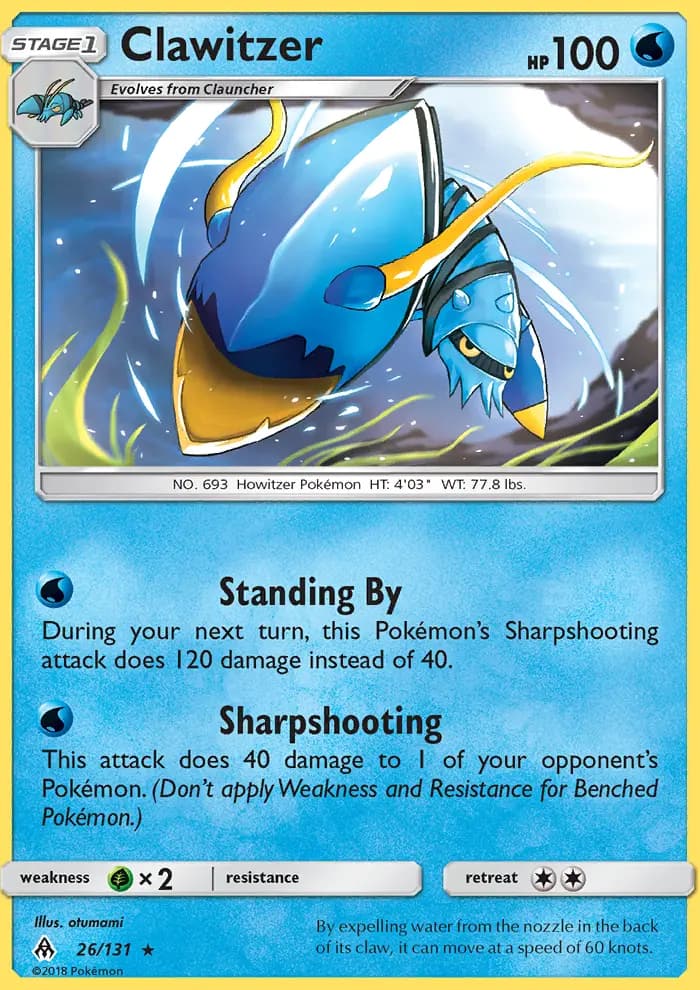 Clawitzer #26 — Forbidden Light