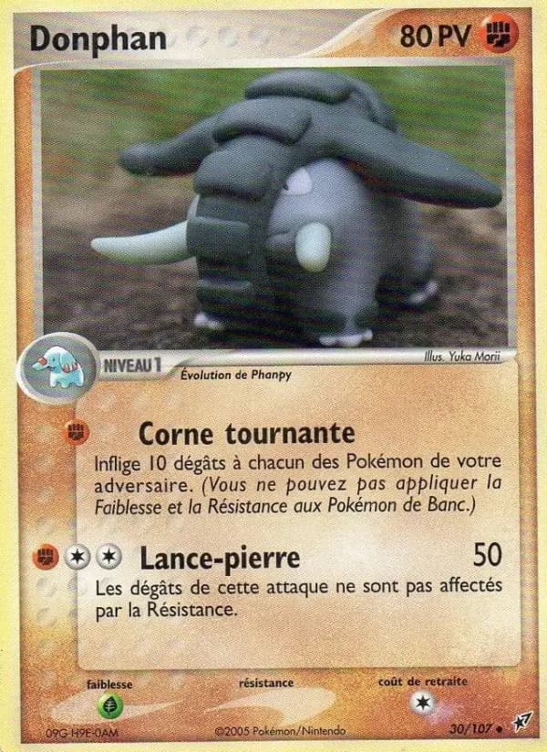 Carte Pokémon Donphan #30 — Deoxys