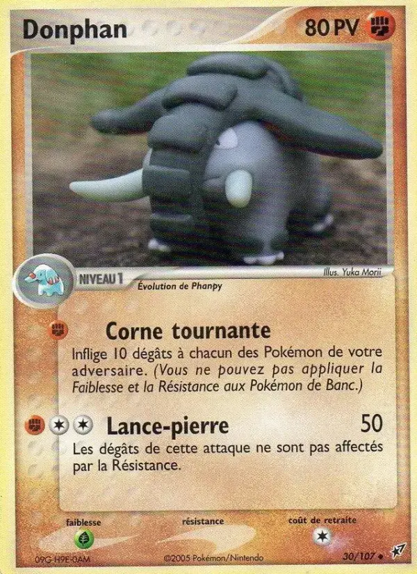 Carte Pokémon Donphan #30 — Deoxys