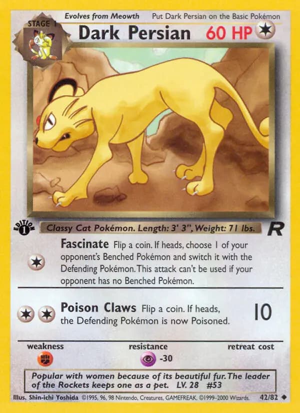 Dark Persian #42 — Team Rocket