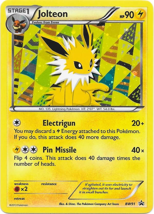 Carte Pokémon Voltali #6 — 2013 Promo McDonald's