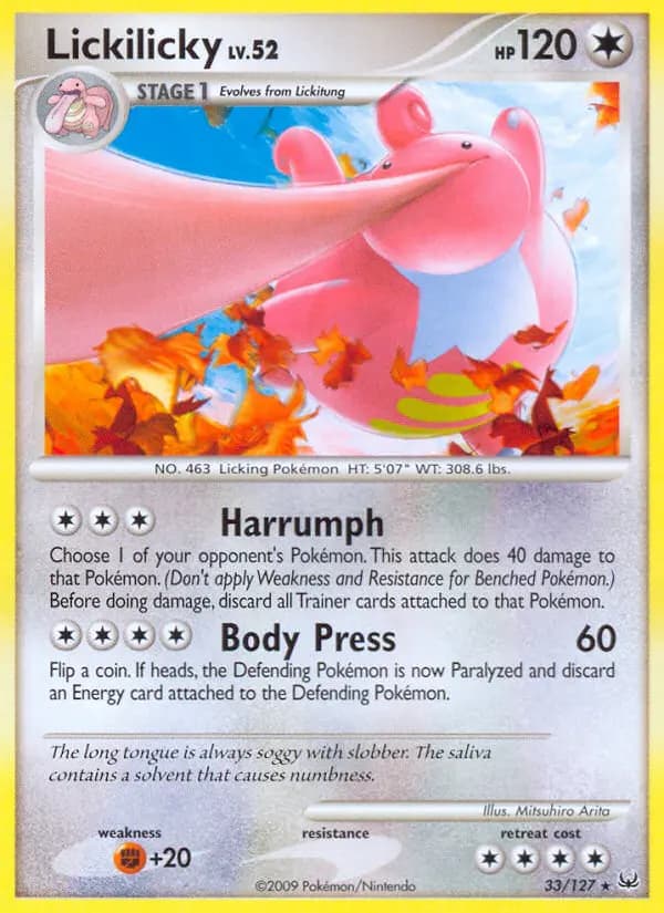 Lickilicky #33 — Platinum