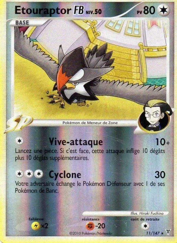 Carte Pokémon Etouraptor  #11 — Vainqueurs Suprêmes