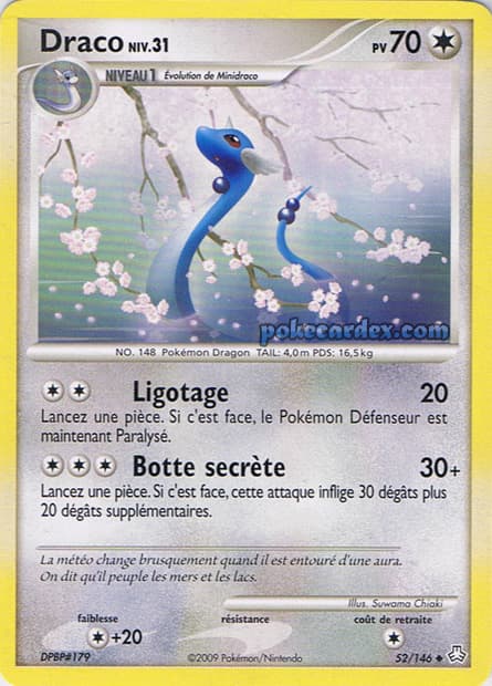 Carte Pokémon Draco #52 — Éveil des Légendes