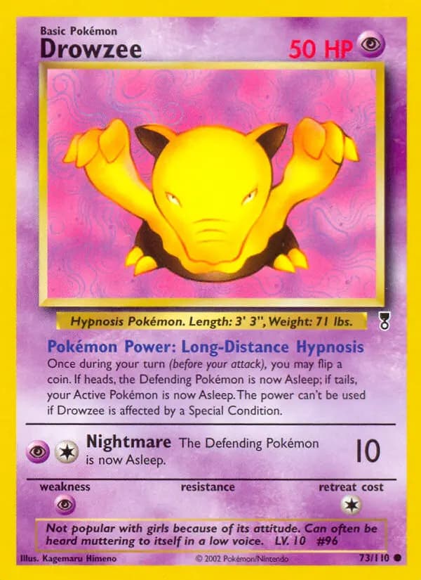 Drowzee #73 — Legendary Collection