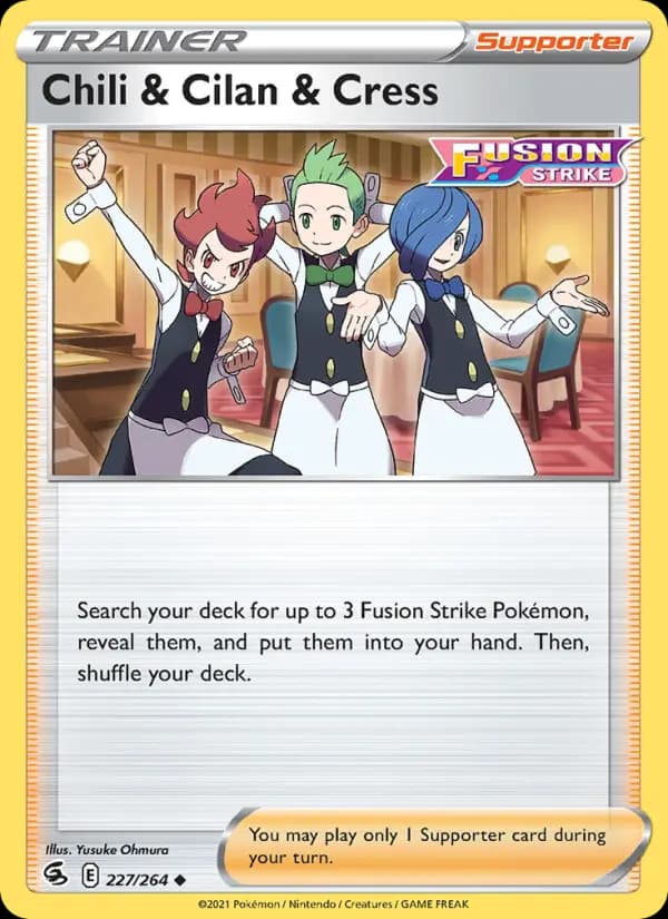 Chili & Cilan & Cress #227 — Fusion Strike