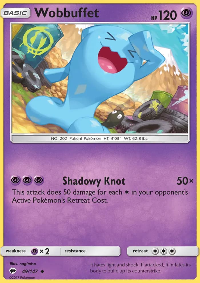 Wobbuffet #49 — Burning Shadows