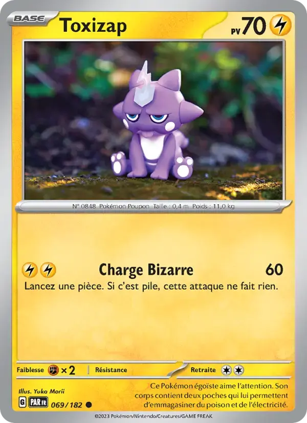 Carte Pokémon Toxizap #069 — Faille Paradoxe