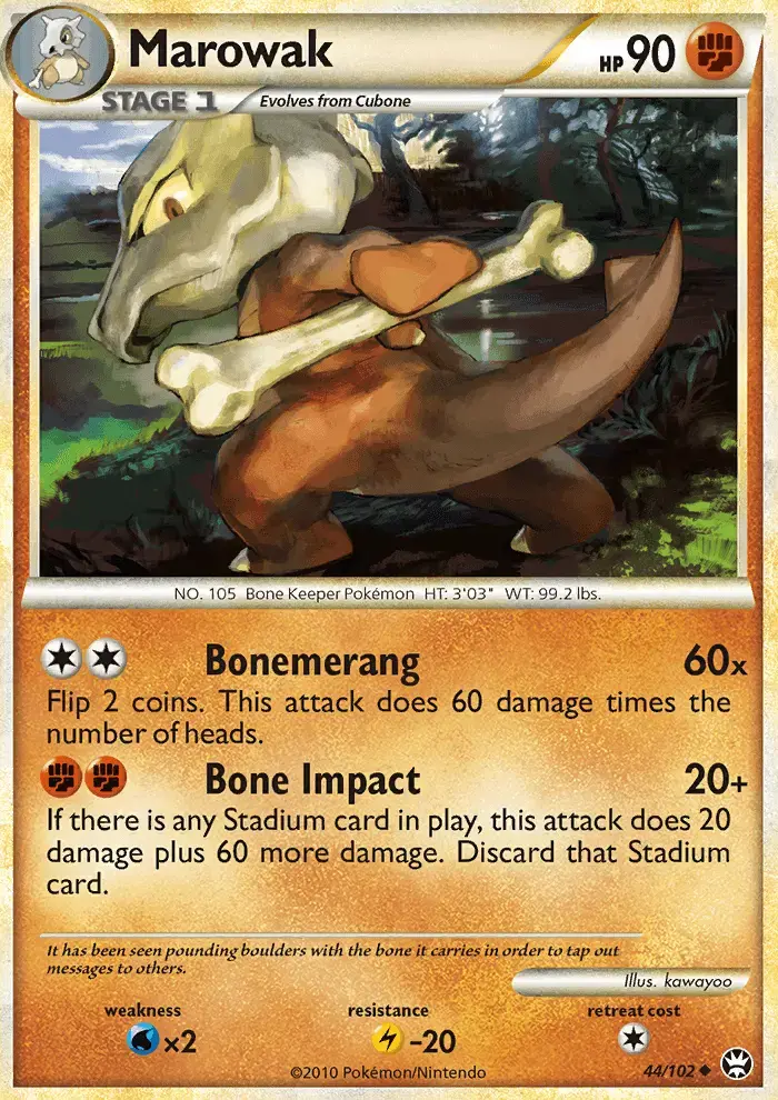 Marowak #44 — Triumphant