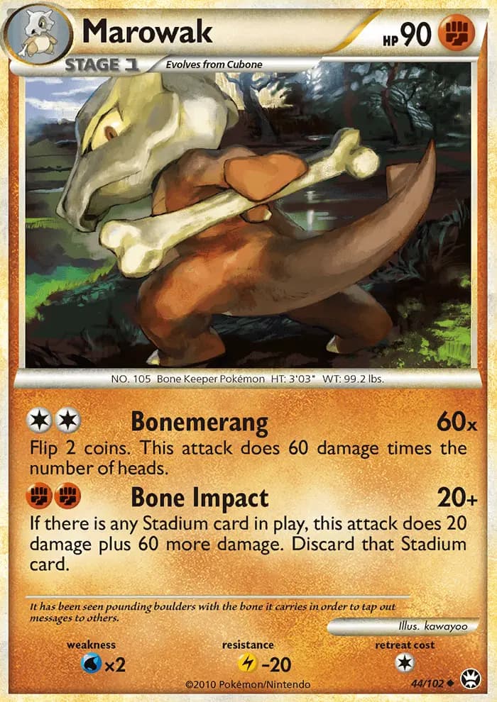 Marowak #44 — Triumphant