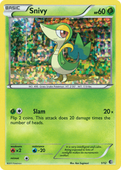 Carte Pokémon Vipélierre #1 — 2011 Promo McDonald's