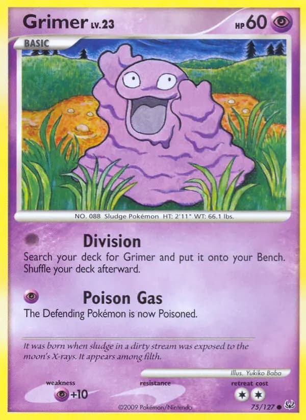 Grimer #75 — Platinum