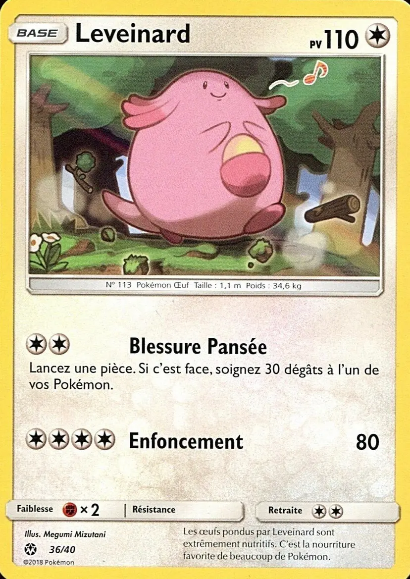 Carte Pokémon Leveinard #36 — 2018 Promo McDonald's