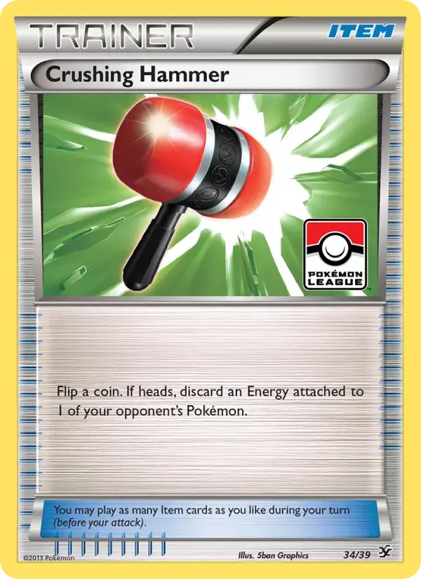 Crushing Hammer #34 — Kalos Starter Set