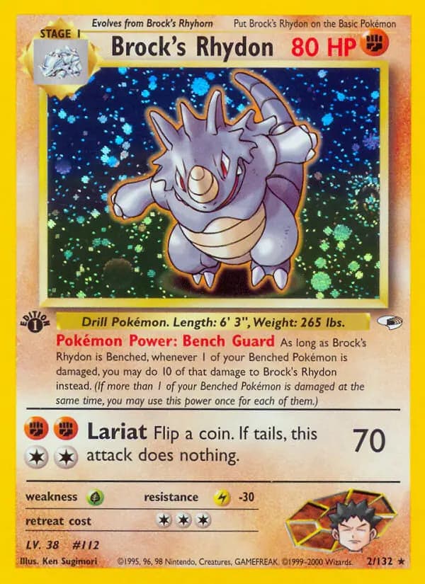 Brock's Rhydon #2 — Gym Heroes