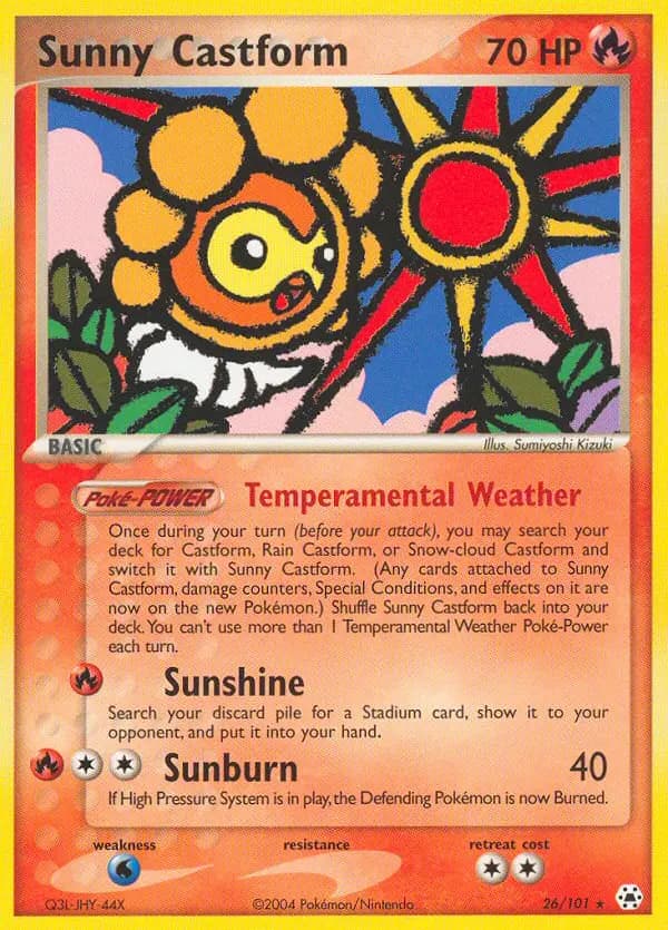 Sunny Castform #26 — Hidden Legends