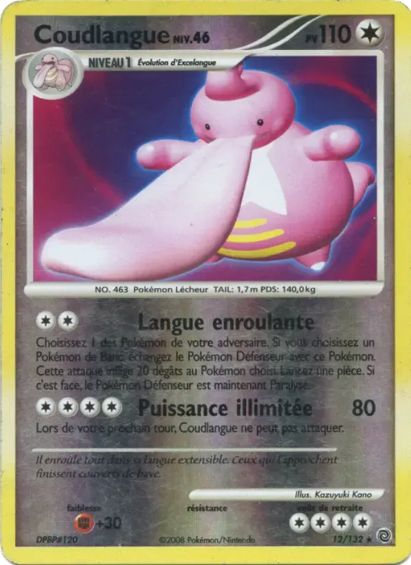 Carte Pokémon Coudlangue #12 — Merveilles Secrètes