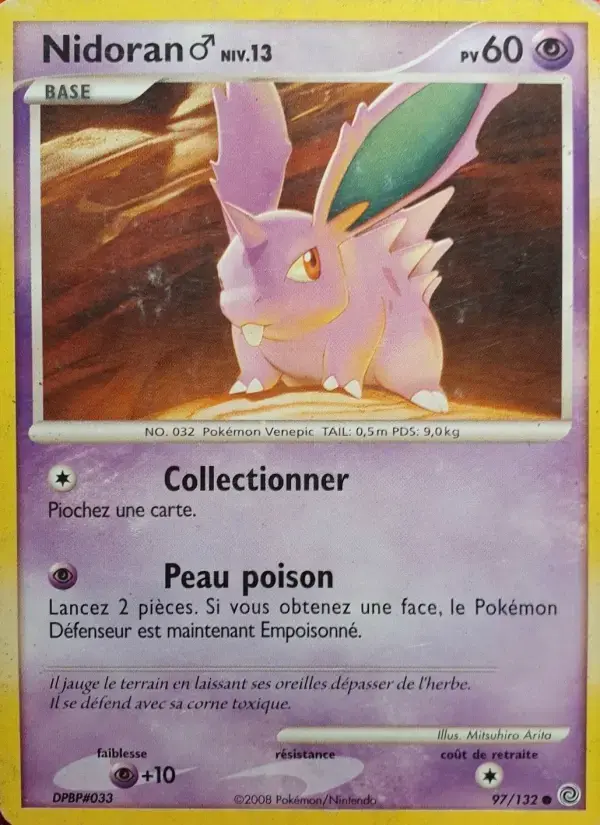 Carte Pokémon Nidoran♂ #97 — Merveilles Secrètes