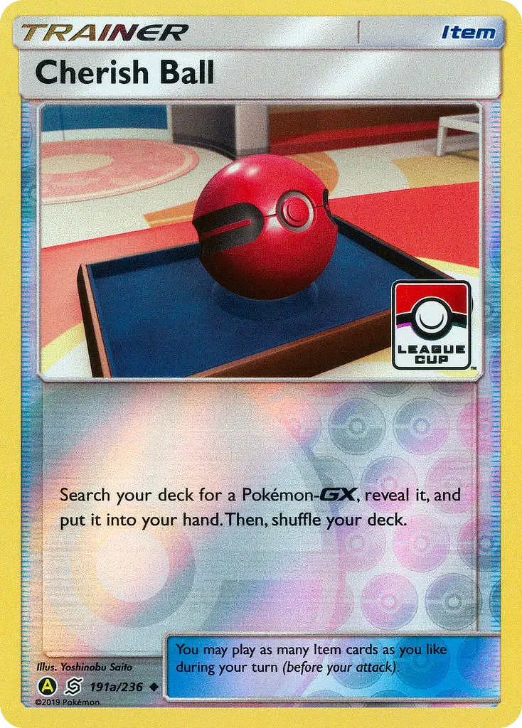 Carte Pokémon Cherish Ball #191a — Harmonie des Esprits