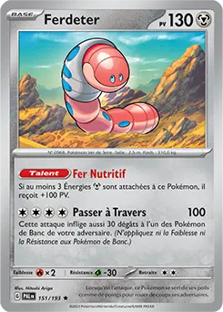 Carte Pokémon Ferdeter #151 Cosmos — Évolutions à Paldea