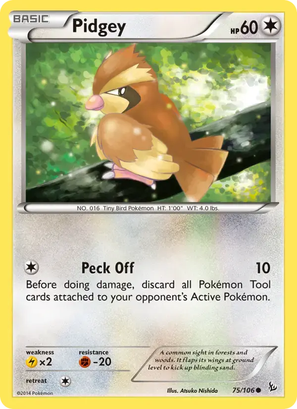 Pidgey #75 — Flashfire