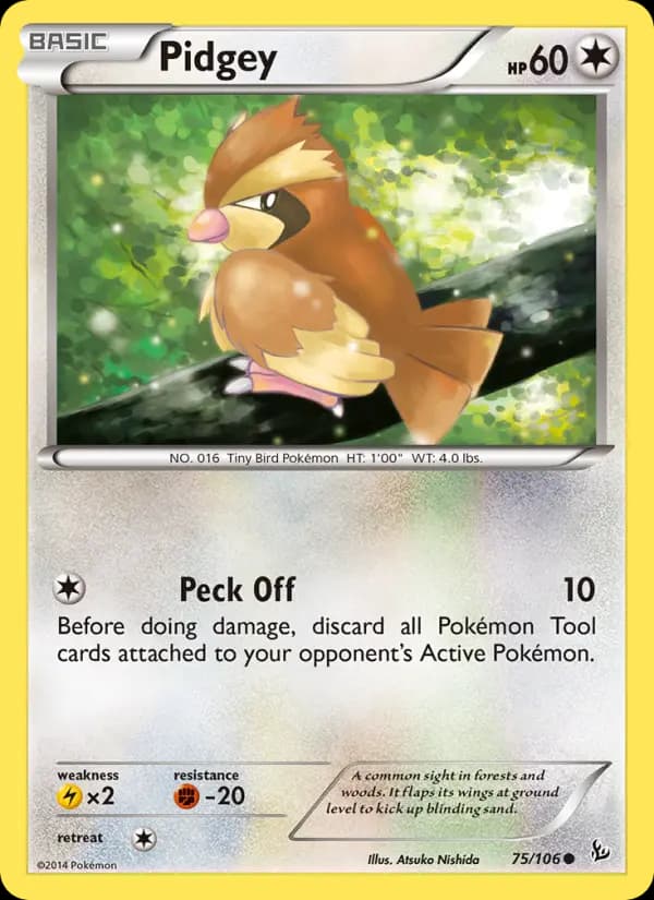 Pidgey #75 — Flashfire