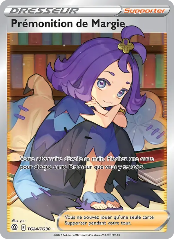 Carte Pokémon Prémonition de Margie #TG24 — Stars Étincelantes