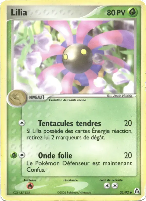 Carte Pokémon Lilia #56 — Créateurs de Légendes