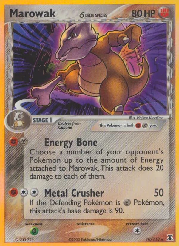 Marowak δ #10 — Delta Species