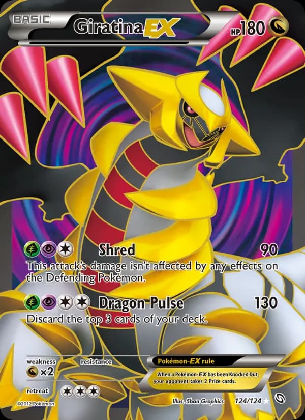Giratina-EX #124 — Dragons Exalted
