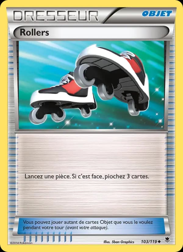 Carte Pokémon Rollers #103 — Vigueur Spectrale