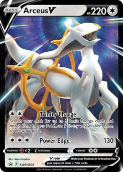 Arceus V #SWSH306 — Sword & Shield Promos