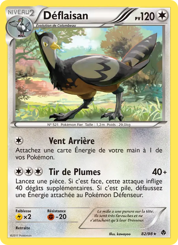 Carte Pokémon Déflaisan #82 — Pouvoirs Émergents