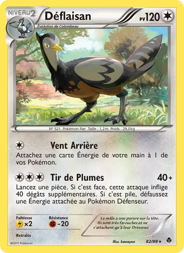 Carte Pokémon Déflaisan #82 — Pouvoirs Émergents