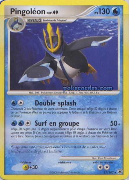 Carte Pokémon Pingoléon #17 — Aube Majestueuse