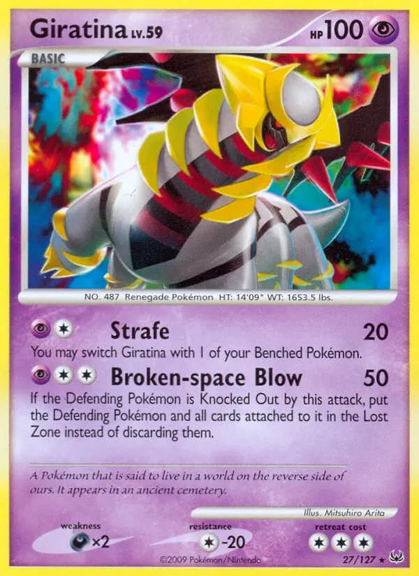 Giratina #27 — Platinum