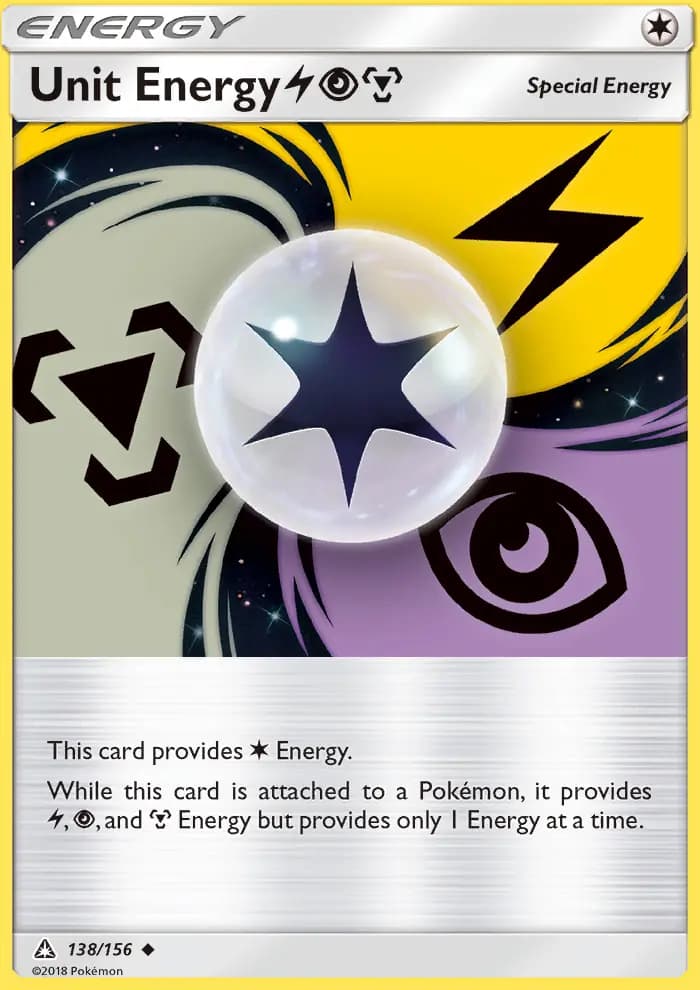 Unit Energy LightningPsychicMetal #138 — Ultra Prism