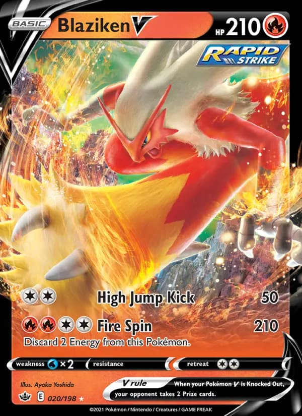 Blaziken V #20 — Chilling Reign