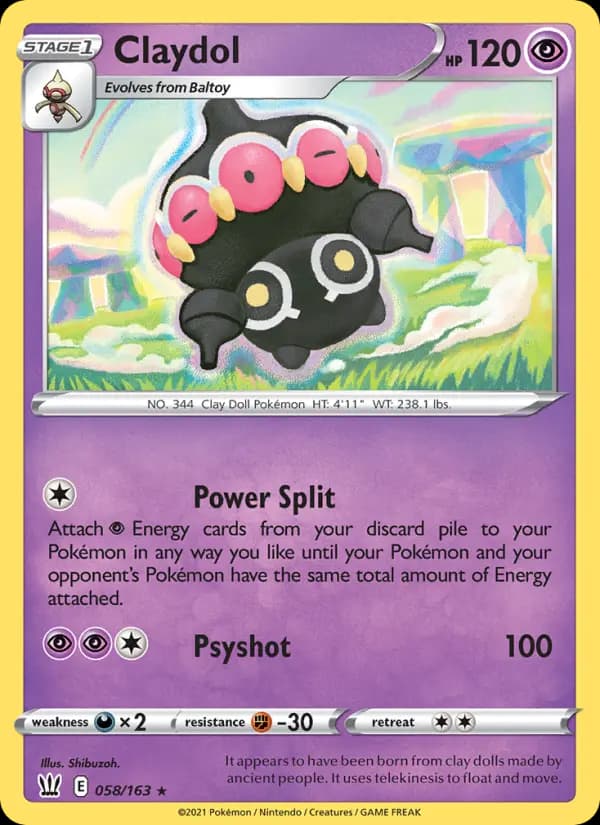 Claydol #58 — Battle Styles