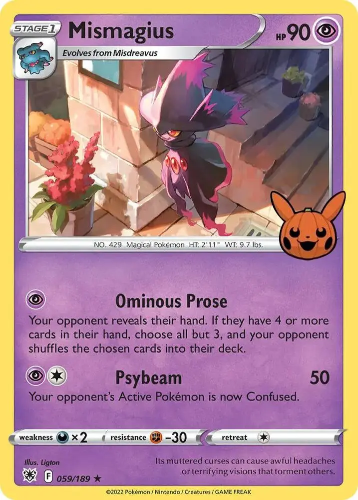Mismagius #059 — Trick or Trade BOOster Bundle 2022